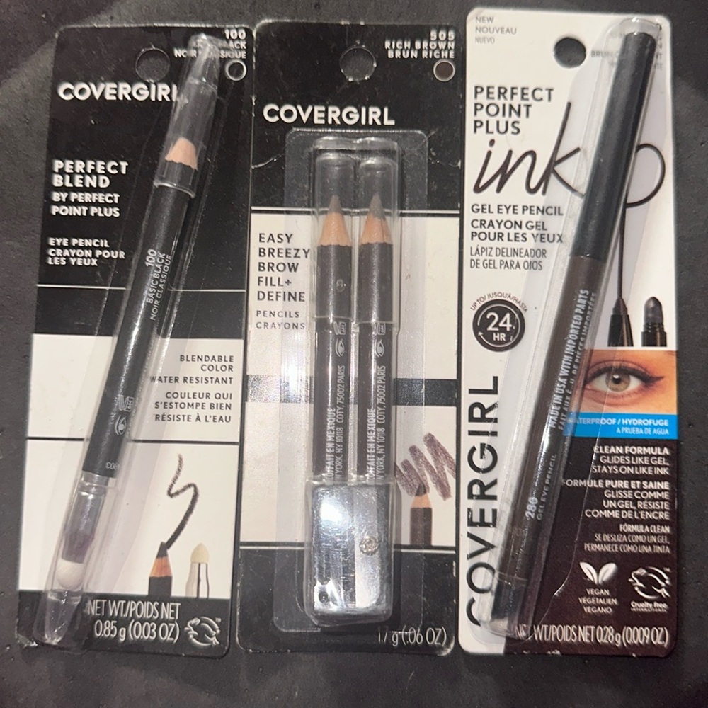 Covergirl lot of 3